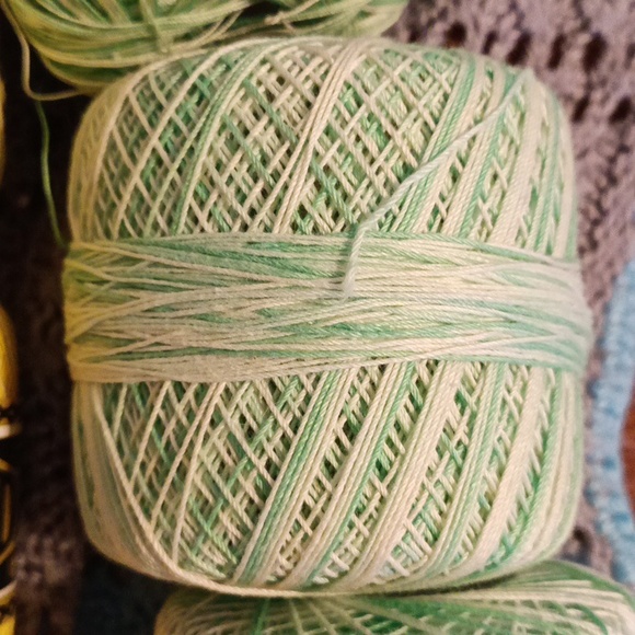 Yarn MICRO crochet Knit lace doilies Lot 15 embroidery cross stitch proj… - Picture 9 of 11